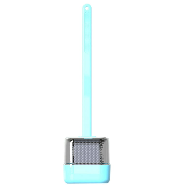 Lloopyting Johnny Mops For Toilet Cleaning Toilet Mops For Cleaning Toilets Toilet Mop Home Cleaning Supplies Mop Toilet Brush No Dead Ends To Wash The Toilet Silicone Brush Hanging Type Blue