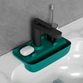 thumbnail image 1 of Lloopyting Kitchen Mat Dish Drying Mat Sink Holder Sink Rack With Drain Basket Kitchen Sink Organizer Storage Rack For Home Kitchen 27.5*15*6.5Cm, 1 of 7