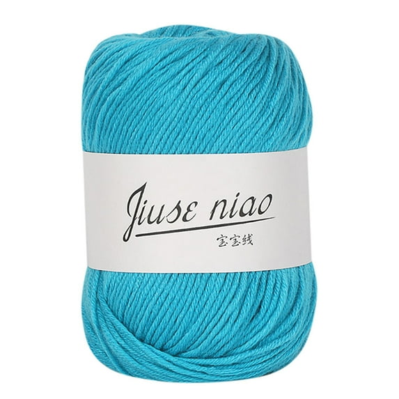 Lloopyting Sewing Kit Yarn 1Pc 50G Chunky Colorful Hand Knitting Baby Milk Cotton Crochet Knitwear Wool M Home Decor Room Decor