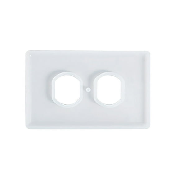 Lloopyting Silicone Mould Epoxy Resin Mold Socket Panel Light Switch Cover Diy Craft Decor Soap