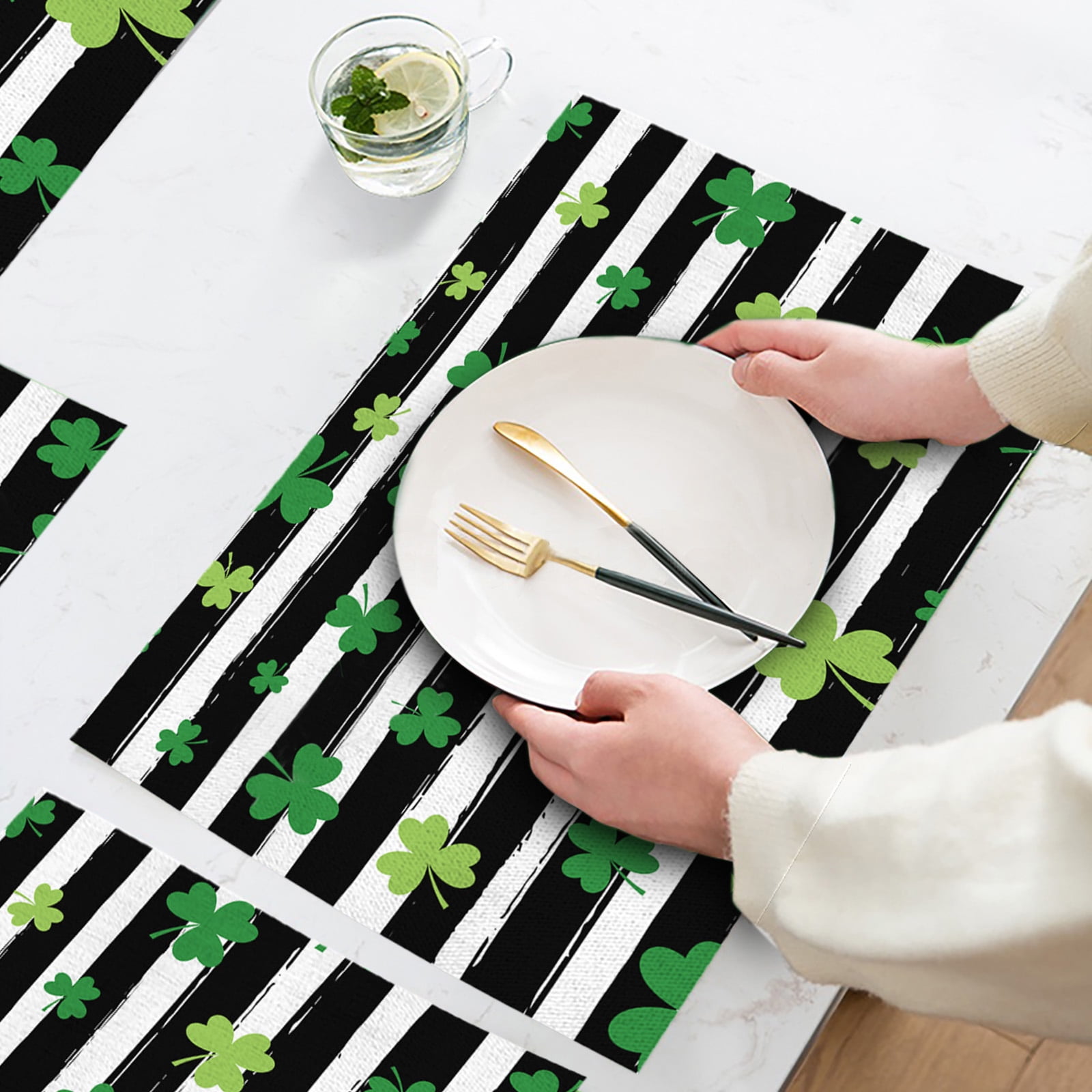 Lloopyting St. Patrick'S Day Placemats St Patricks'S Day Placemats