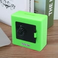 thumbnail image 1 of Lloopyting Storage Bins Piggy Bank Combination Lock Money Coin Saving Storage Box Code Cash Safe Case Piggys Bank Home Decor Room Decor Green 9*9*6cm, 1 of 3