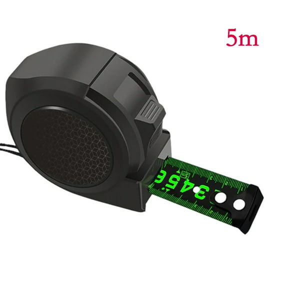 Lloopyting Tape Measure Ring Sizer Fluorescent Steel Tape Measure Dark Night Fluorescent 5/7.5/10M Precision Measuring Tape Measuring Tape Measure 10*10*5Cm Measurements