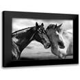 thumbnail image 1 of Llovet, Jorge 24x18 Black Modern Framed Museum Art Print Titled - Horse Portrait, 1 of 5