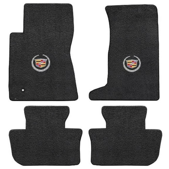 Lloyd Mats 600079 CTS Awd Coupe 2011-2015 4 Piece Ebony Ultimat Cadillac Logo Mat