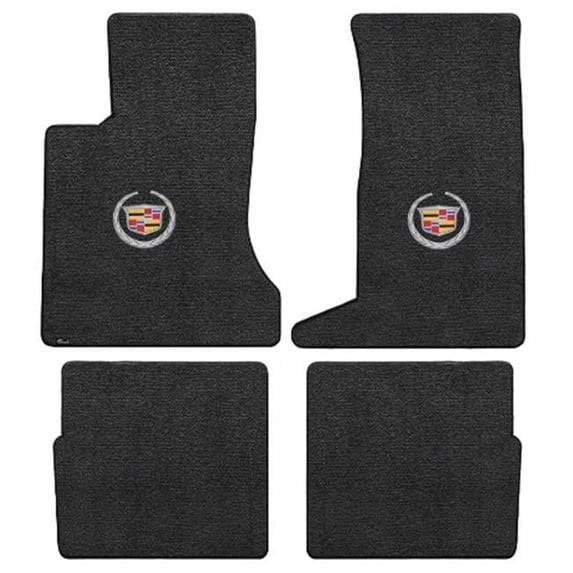 Lloyd Mats 600085 SRX Awd V6 2006-2009 4 Piece Ebony Ultimat Cadillac Logo Mat