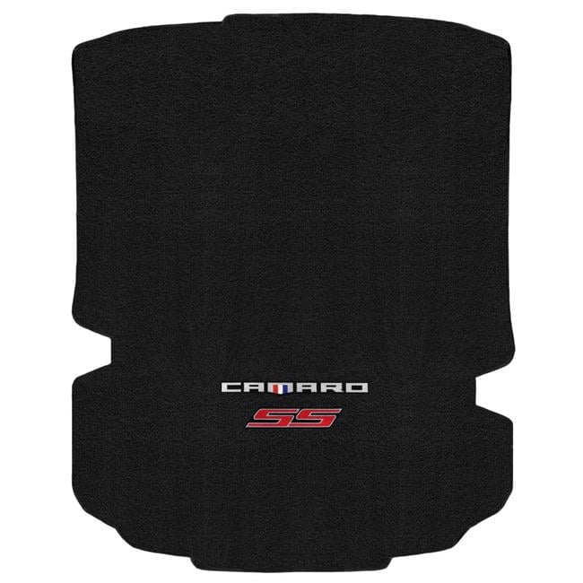 Lloyd Mats Ultimat Floor Mats For Chevrolet Camaro (2016-On) - 2-Piece Set, Ebony With Red SS Logo