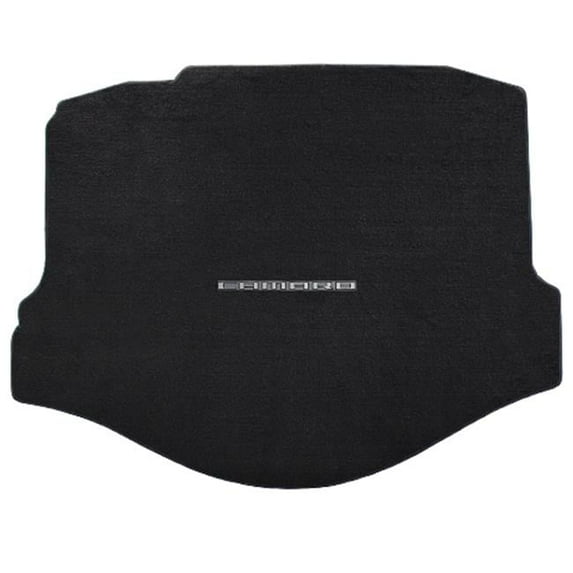 Lloyd Mats 620007 Camaro 2010-2015 Coupe Trunk Ebony Velourtex Camaro Logo Mat