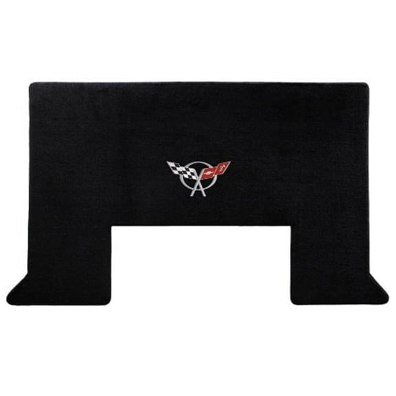 Lloyd Mats 620020 Corvette 2001-2004 Z06 Cargo Black Velourtex C5 Logo Mat