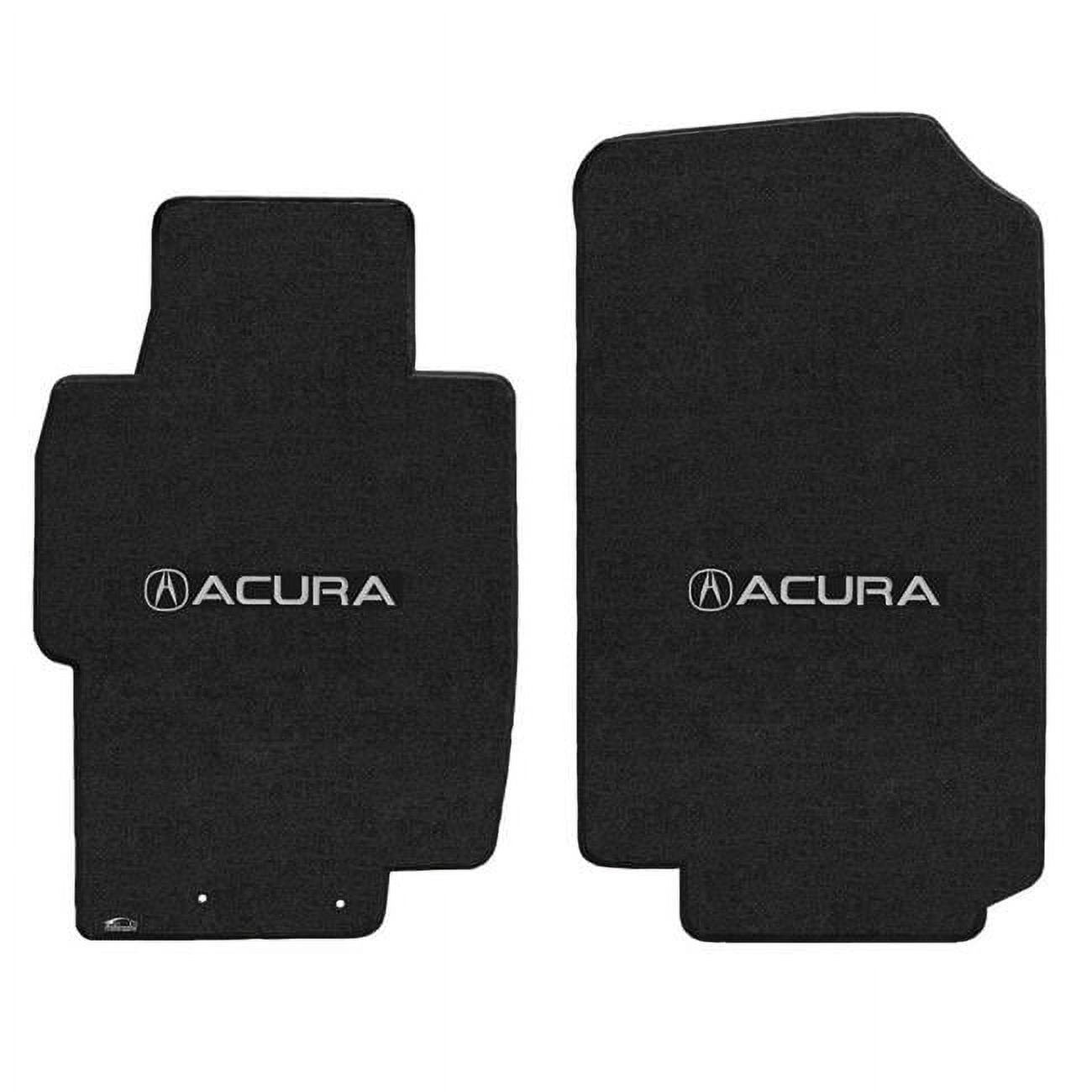 Lloyd Mats 620184 20042008 TSX Ebony Velourtex Acura with A Logo Mats