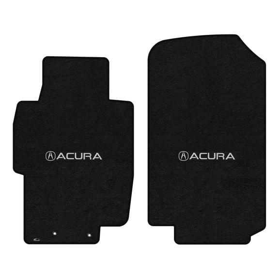 Lloyd Mats Custom Fit Floor Mats for Acura TSX 2004-2008 LogoMat 2Pc Set Charcoal