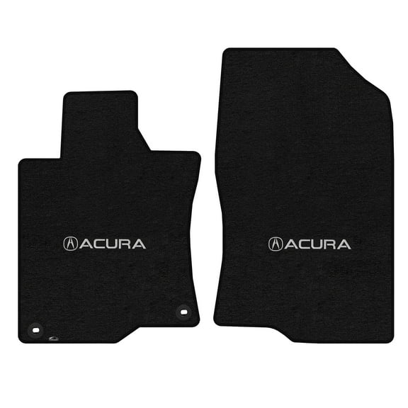 Lloyd Mats Custom Fit Floor Mats for Acura TSX 2009-2014 LogoMat 2Pc Set Charcoal