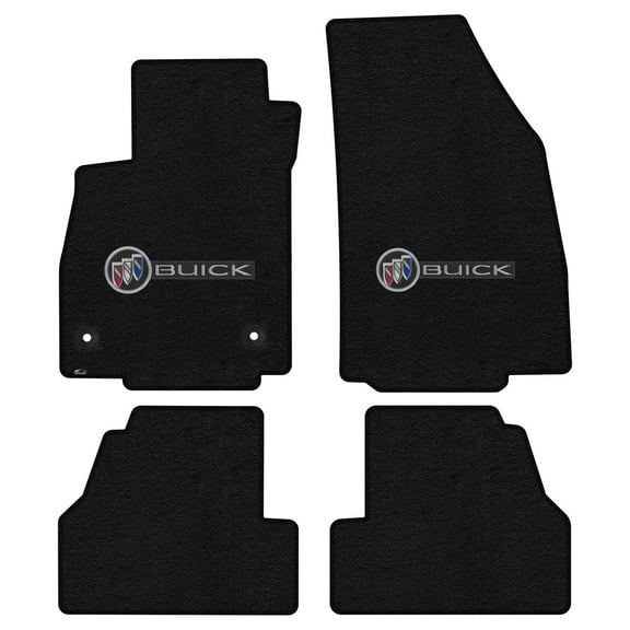 Lloyd Mats Custom Fit Floor Mats for Buick Encore 2018-On LogoMat 4Pc Set Charcoal