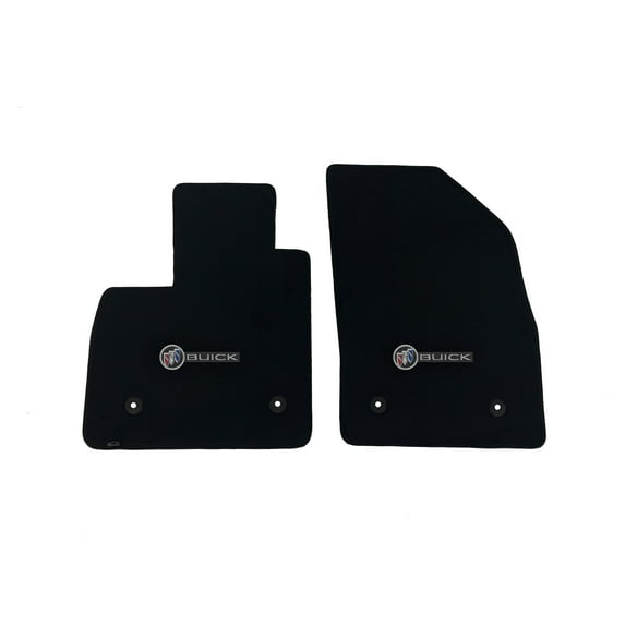 Lloyd Mats Custom Fit Floor Mats for Buick Envision 2021-On LogoMat 2Pc Set Charcoal