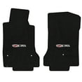 thumbnail image 1 of Lloyd Mats LogoMat Custom-Fit 2PC Carpet Floor Mats for 2007.5-2013.5 Chevrolet C6 Corvette, Charcoal, 1 of 4