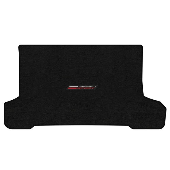 Lloyd Mats Custom Fit Floor Mats for C7 Corvette Convertible 2017-2019 LogoMat Trunk Charcoal