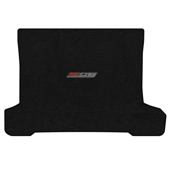 Lloyd Mats Custom Fit Floor Mats for C7 Corvette Coupe 2015-2019 LogoMat Deck Charcoal