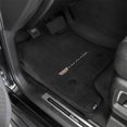 thumbnail image 1 of Lloyd Mats LogoMat Custom-Fit 4PC Carpet Floor Mats for 2015-2020 Cadillac Escalade w/2nd Row Buckets, Charcoal, 1 of 5