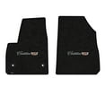 thumbnail image 1 of Lloyd Mats LogoMat Custom-Fit 2PC Carpet Floor Mats for 2020-2025 Cadillac XT6, Charcoal, 1 of 4