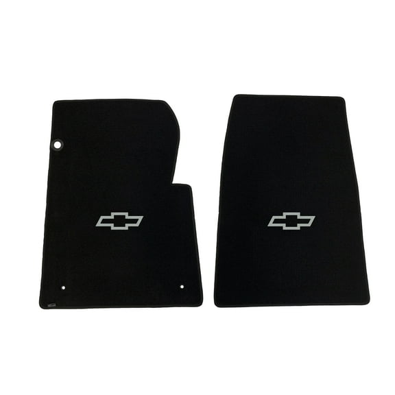 Lloyd Mats Custom Fit Floor Mats for Chevy C/K Pickup 1967-1970 LogoMat 2Pc Set Black