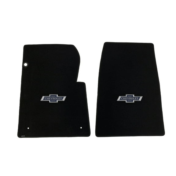 Lloyd Mats Custom Fit Floor Mats for Chevy C/K Pickup 1967-1970 LogoMat 2Pc Set Black