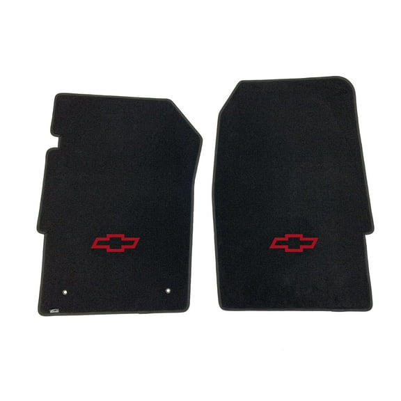 Lloyd Mats Custom Fit Floor Mats for Chevy C/K Pickup 1971-1972 LogoMat 2Pc Set Black