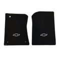 thumbnail image 1 of Lloyd Mats Custom Fit Floor Mats for Chevy C/K Pickup 1973-1983 LogoMat 2Pc Set Black, 1 of 4