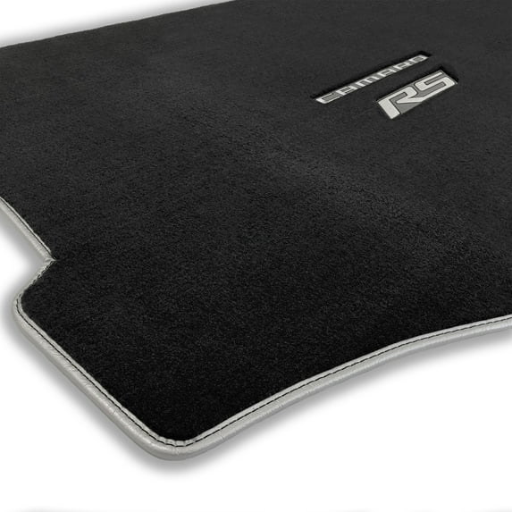 Lloyd Mats Custom Fit Floor Mats for Chevy Camaro Convertible 2010-2015 LogoMat Trunk Charcoal