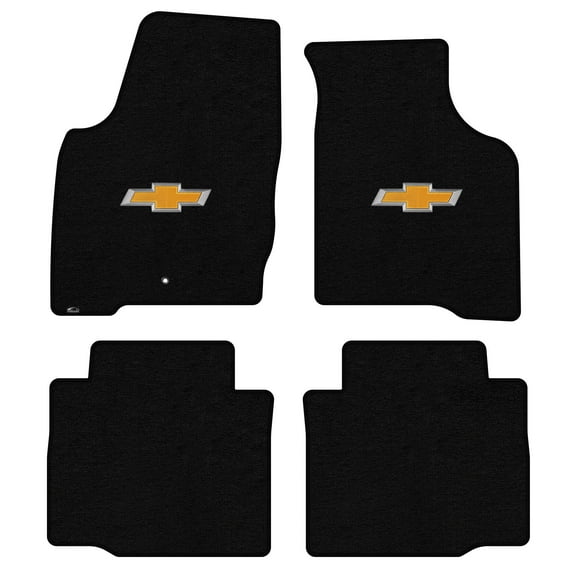 Lloyd Mats Custom Fit Floor Mats for Chevy Impala/Impala Ltd 2006-2016 LogoMat 4Pc Set Black (Old Body)