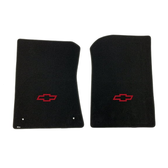 Lloyd Mats Custom Fit Floor Mats for Chevy R Pickup 1984-1991 LogoMat 2Pc Set Black