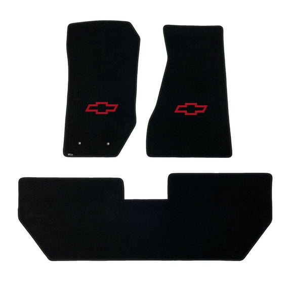 Lloyd Mats Custom Fit Floor Mats for Chevy S Blazer 4 Door 1995-2005 LogoMat 3Pc Set Black