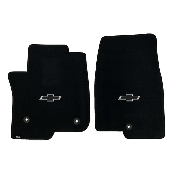Lloyd Mats Custom Fit Floor Mats for Chevy Suburban 2021-On LogoMat 2Pc Set Charcoal