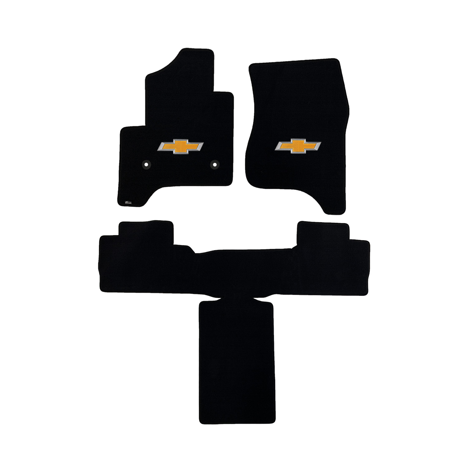 Lloyd Mats Custom Fit Floor Mats for Chevy Tahoe 20152020 LogoMat 3Pc