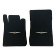 thumbnail image 1 of Lloyd Mats LogoMat Custom-Fit 2PC Carpet Floor Mats for 2005-2008 Chrysler Crossfire Convertible, Charcoal, 1 of 4