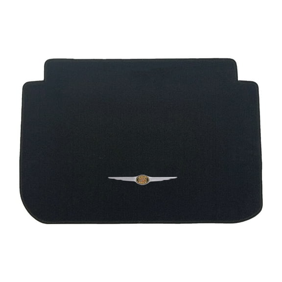 Lloyd Mats LogoMat Custom-Fit Carpet Trunk Mat for 2005-2008 Chrysler Crossfire Convertible, Charcoal