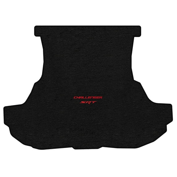 Lloyd Mats LogoMat Custom-Fit Carpet Trunk Mat for 2008-2010 Dodge Challenger w/o Subwoofer, Charcoal