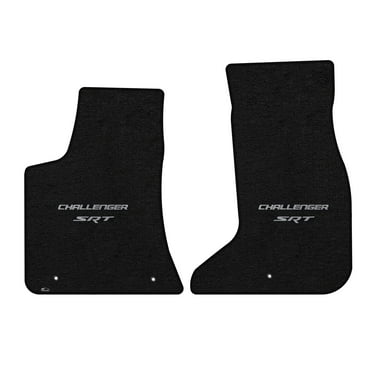 Lloyd Mats Custom Fit Floor Mats for Dodge Challenger AWD LogoMat 2017/ON 2PC Set Charcoal