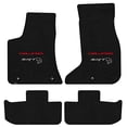 thumbnail image 1 of Lloyd Mats LogoMat Custom-Fit 4PC Carpet Floor Mats for 2019-2023 Dodge Challenger AWD, Charcoal, 1 of 4