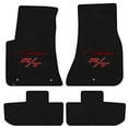 thumbnail image 1 of Lloyd Mats LogoMat Custom-Fit 4PC Carpet Floor Mats for 2011-2023 Dodge Challenger RWD, Charcoal, 1 of 4