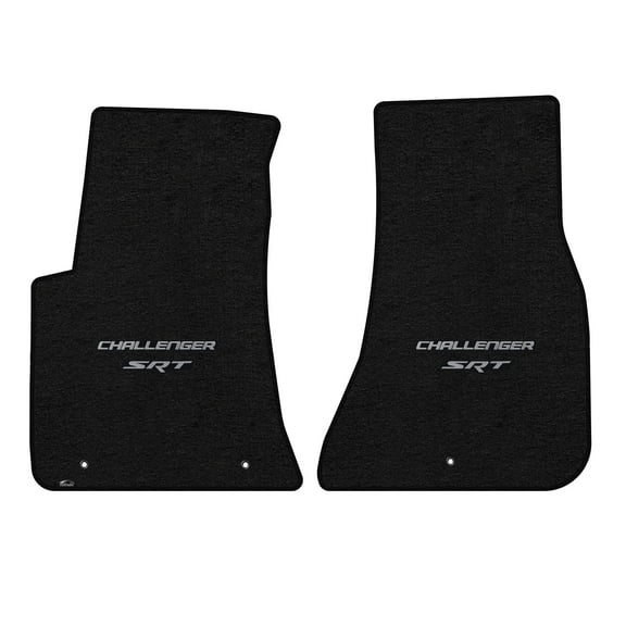 Lloyd Mats Custom Fit Floor Mats for Dodge Challenger RWD LogoMat 2011/ON 2PC Set Charcoal