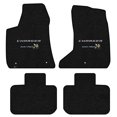 thumbnail image 1 of Lloyd Mats LogoMat Custom-Fit 4PC Carpet Floor Mats for 2015-2023 Dodge Charger AWD, Charcoal, 1 of 4