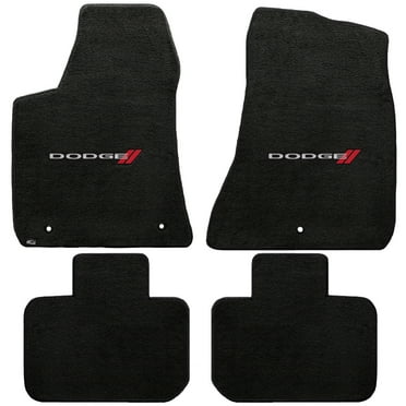 Lloyd Mats Custom Fit Floor Mats for Dodge Charger RWD 2011-ON LogoMat 4Pc Set Charcoal