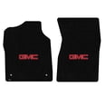thumbnail image 1 of Lloyd Mats Custom Fit Floor Mats for GMC Sierra Standard Cab 1999-2007 LogoMat 2PC Set Black (Old body), 1 of 4