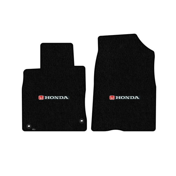 Lloyd Mats Custom Fit Floor Mats for Honda Civic 2 Door LogoMat 2016-ON 2Pc Set Black