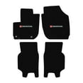 thumbnail image 1 of Lloyd Mats Custom Fit Floor Mats for Honda Fit Logo Floor Mats 2015-ON 4Pc Set Black, 1 of 4