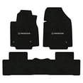 thumbnail image 1 of Lloyd Mats Custom Fit Floor Mats for Honda PILOT 2009-2015 LogoMat 3Pc Set Charcoal, 1 of 4