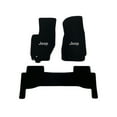 thumbnail image 1 of Lloyd Mats Custom Fit Floor Mats for Jeep Commander 2006-2010 LogoMat 3Pc Set Black, 1 of 4