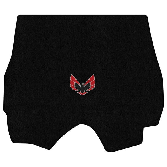 Lloyd Mats Custom Fit Floor Mats for Pontiac Firebird/Trans Am 1974-1981 LogoMat Trunk Black