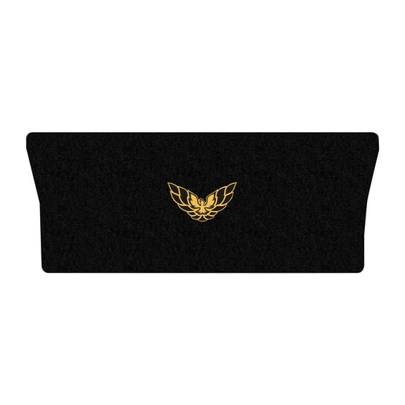 Lloyd Mats Custom Fit Floor Mats for Pontiac Firebird/Trans Am 1993-2002 LogoMat Reart Deck (in front of T-Top well) Black