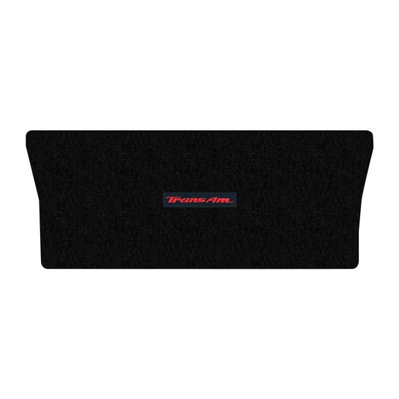 Lloyd Mats Custom Fit Floor Mats for Pontiac Firebird/Trans Am 1993-2002 LogoMat Reart Deck (in front of T-Top well) Black